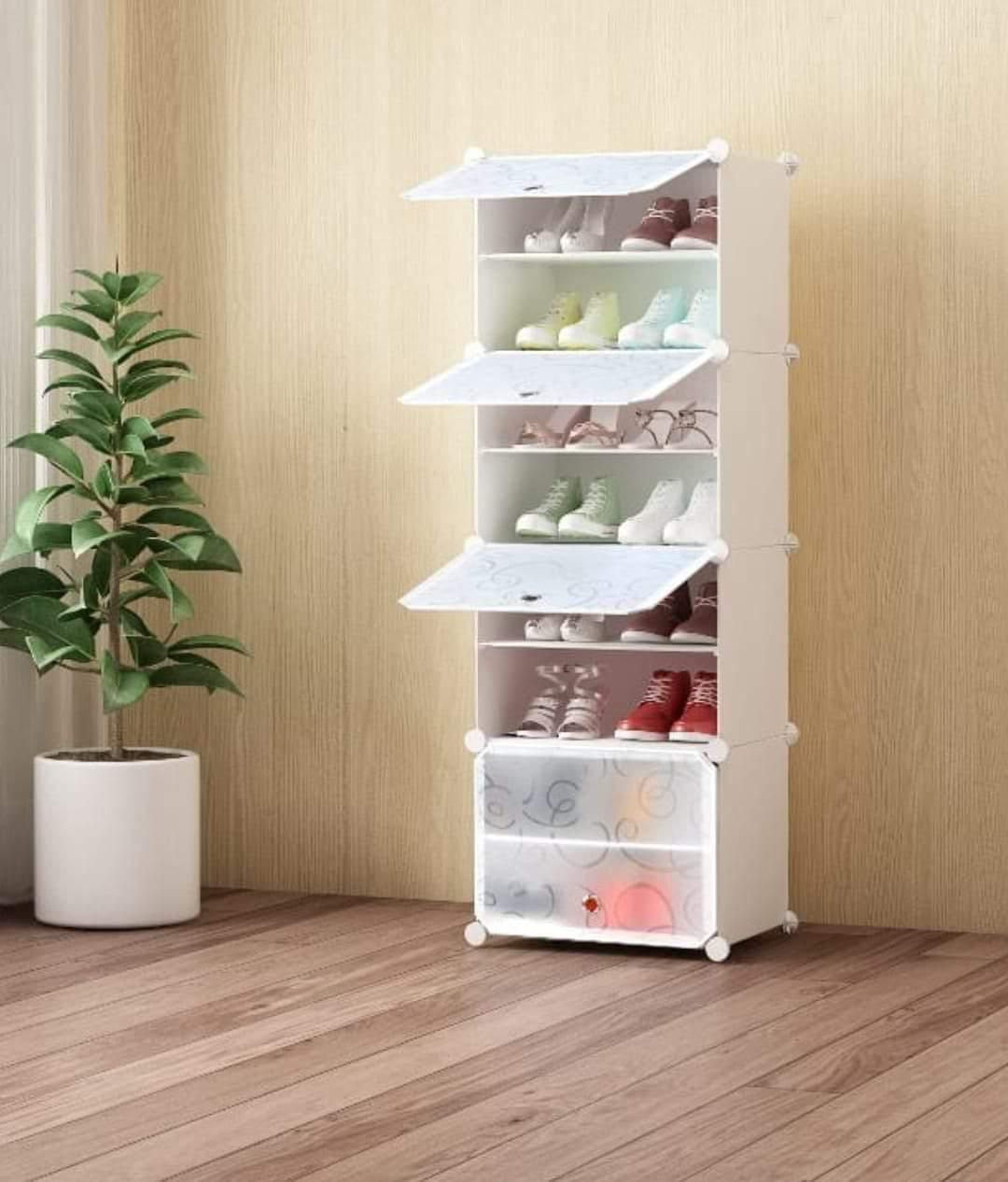 خزانة احذية بلاستيك