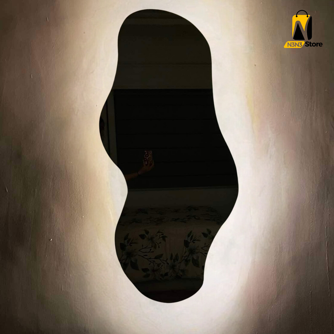 مرآة بشكل امواج